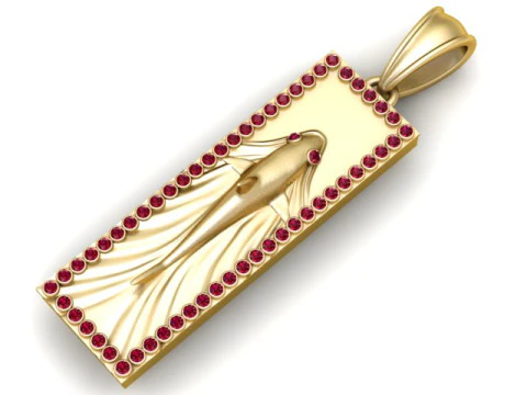 Biber-Anhänger 3D Druckmodell