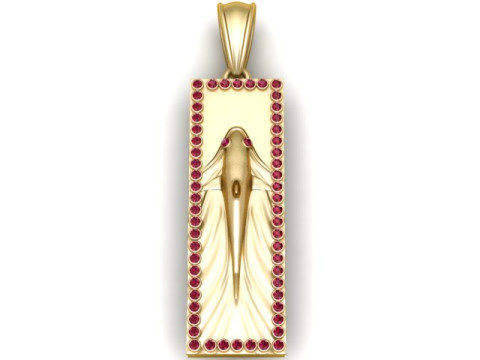 Beaver Pendant 3D 打印模型