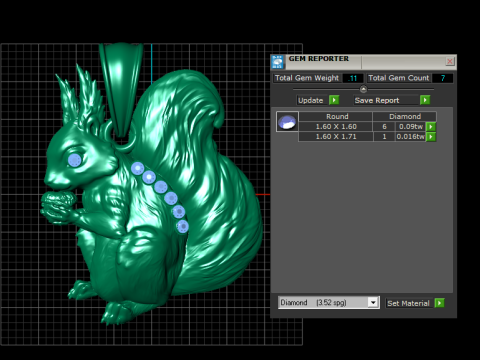 Squid Pendant Model do druku 3D