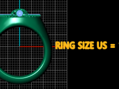 Bomb Inspired Ring 3D Print Model