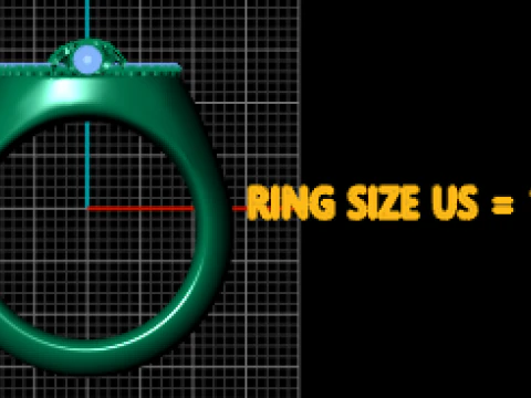 Bomb Inspired Ring 3D Print Model