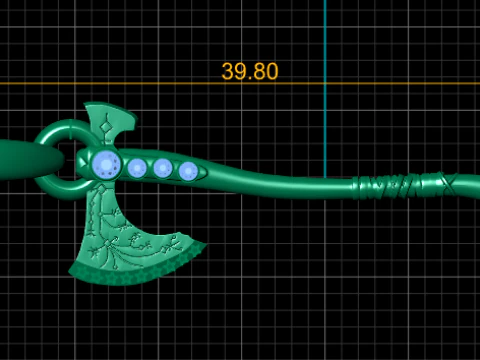 EXE Inspired Pendant 3D Print Model