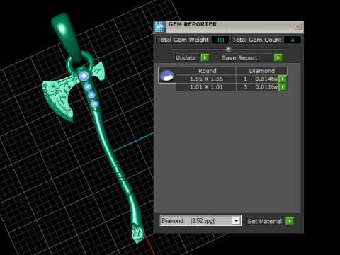 EXE Inspired Pendant Modello di stampa 3D