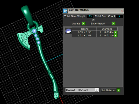 EXE Inspired Pendant 3D Print Model