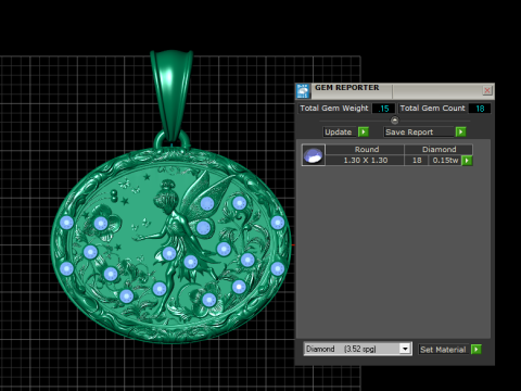 Colgante Ángel Dragón Modelo de impresión 3D