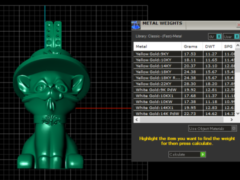 Cute Cat Inspired Pendant Modèles 3D en vedette