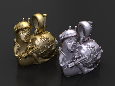 Artisan Elegance Pendant 3Dプリントモデル