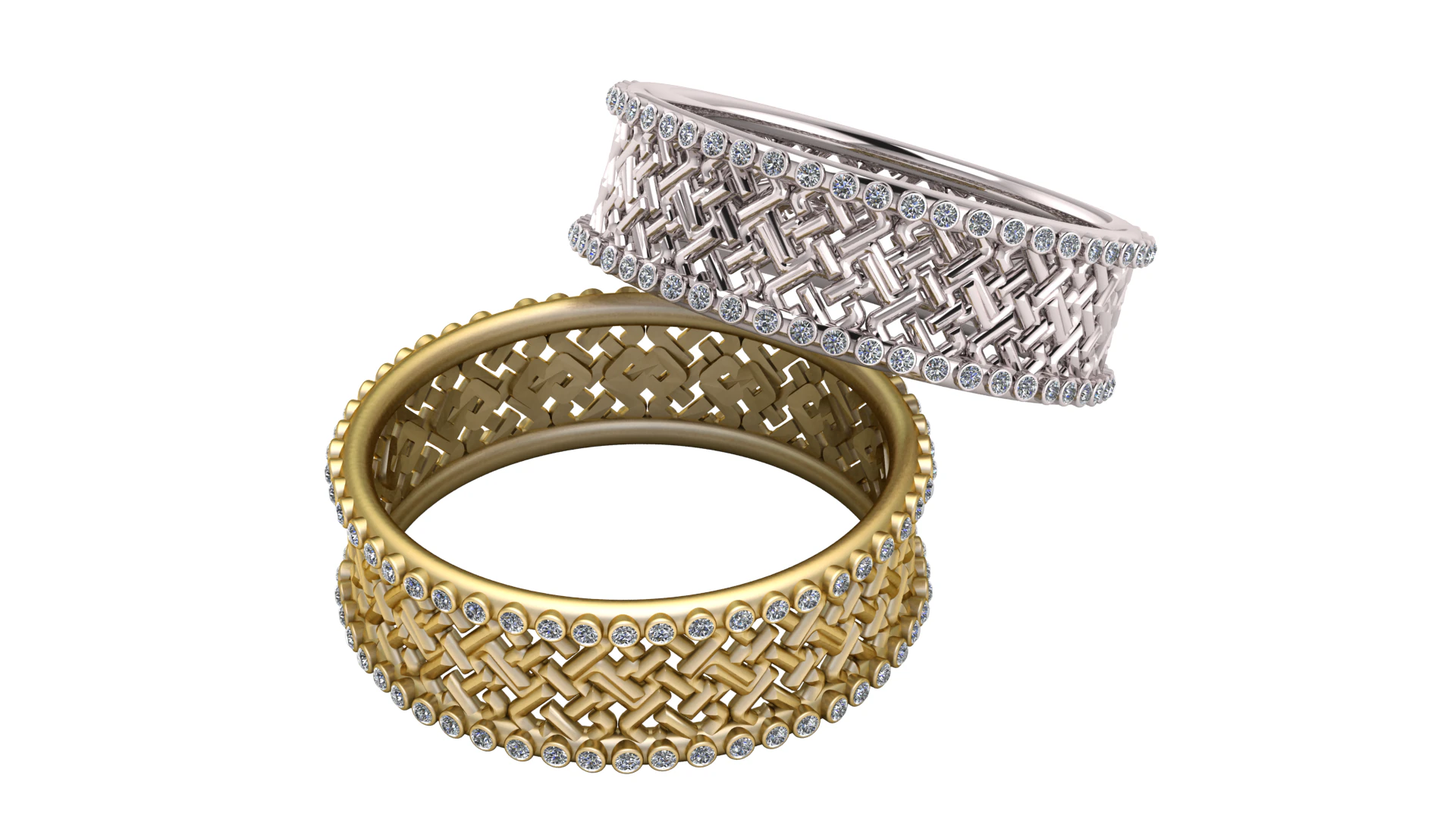 Unique Design Ring 3D Print Model .c4d .max .obj .3ds .fbx .stl .blend