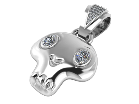 ALIEN FACE 3D PENDANT 3D Print Model