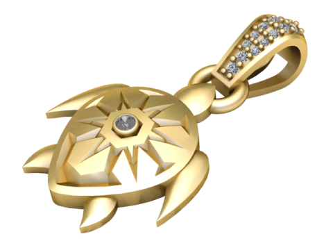 TUTTLE INSECT PENDANT 3D 3D Print Model