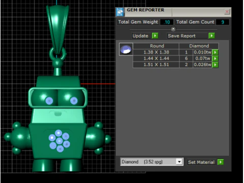Robot pendant 3D Model