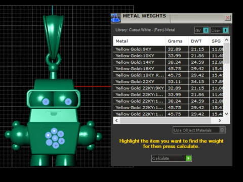 Robot pendant 3D Model