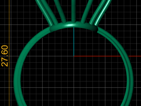 Classic Engagement Ring 3D 프린트 모델
