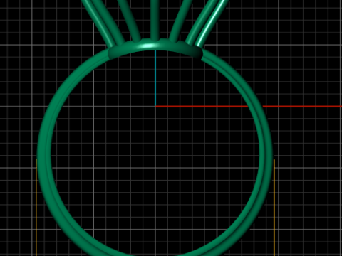 Classic Engagement Ring 3D 프린트 모델