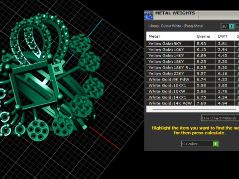 Emerald Ring 3D Принт Модель