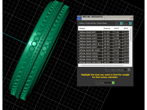 Wide Band Eternity Ring 3D 프린트 모델