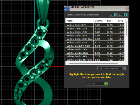 Infinity Pendant 3D Print Model