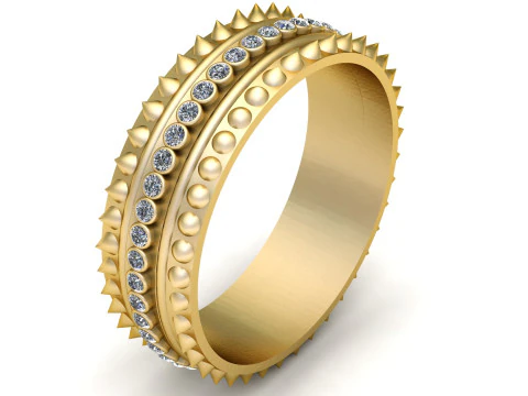 Spartan Crown Band 3D Print Model