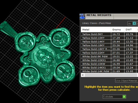 Divine Icons Cross Pendant 3Dプリントモデル
