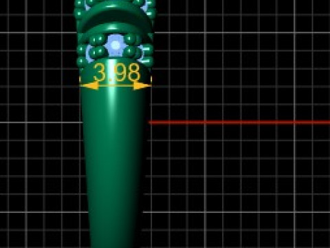 Golden Radiance Diamond Band 3D Print Model