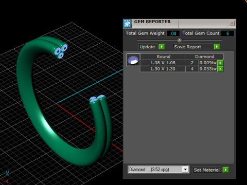Niessing Spannring Modello di stampa 3D