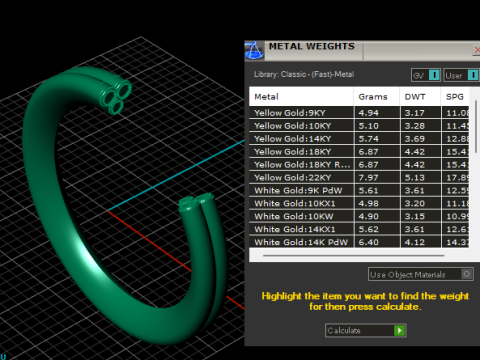 Niessing Spannring Modello di stampa 3D