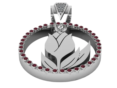 Tulip Pendant 3D Printable Model 3D Print Model