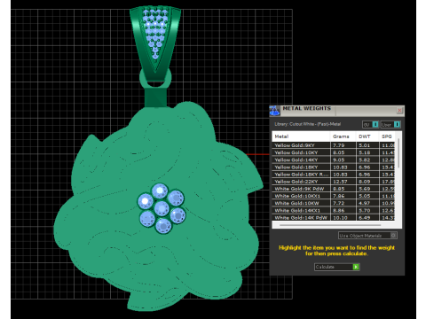 Celtic Knot Pendant 3D Printable Model 3D Druckmodell