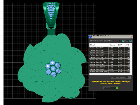 Celtic Knot Pendant 3D Printable Model 3D Print Model