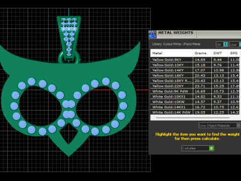 Bull Symbol Pendant 3D Printable Model 3D Print Model