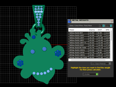 Cute Teddy Bear Pendant 3D Printable Model Modèles 3D en vedette
