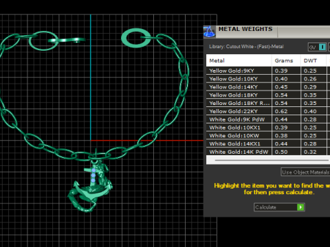 Carrera y Carrera Inspired Bracelet 3D Printable Model 3D 打印模型