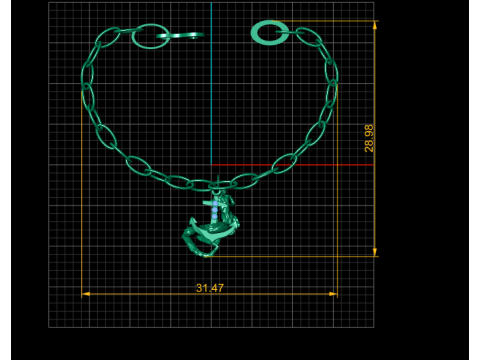 Carrera y Carrera Inspired Bracelet 3D Printable Model 3D 打印模型