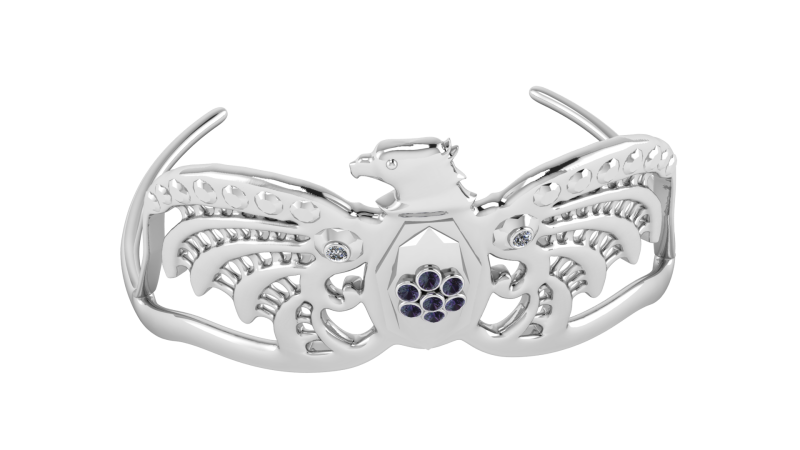 王冠皇冠戒指 3D 打印模型 3D 打印模型 .c4d .max .obj .3ds .fbx .stl .blend 