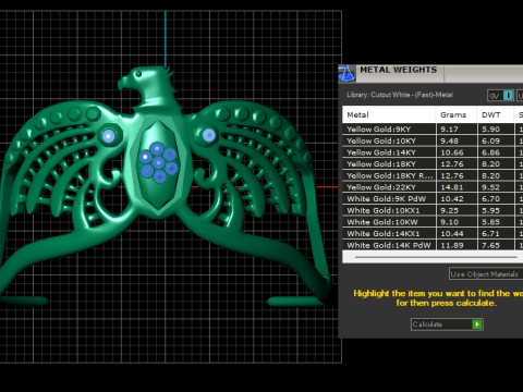 王冠皇冠戒指 3D 打印模型 3D 打印模型