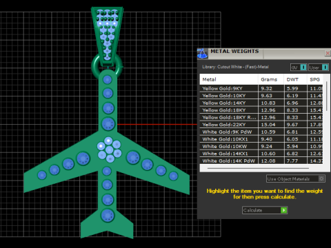 हवाई जहाज पेंडेंट 3डी प्रिंट करने योग्य आभूषण मॉडल 3D प्रिंट मॉडल