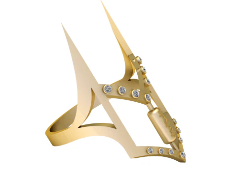 Dha Ring 3D 인쇄 가능한 모델 3D 프린트 모델