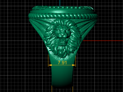 Gemini Zodiac Ring 3D Printable Model 3D Baskı Modeli