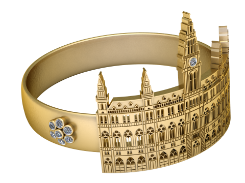 Palace Architecture Bracelet 3D Printable Model 3D Принт Модель
