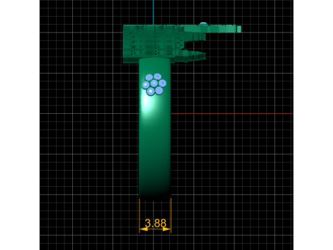 Palace Architecture Bracelet 3D Printable Model 3D Принт Модель