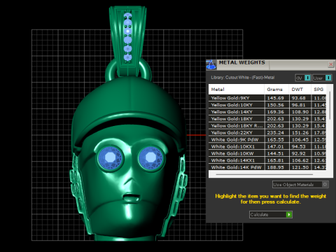 3D Printable Robot Head Pendant with Cap Modelo de impresión 3D