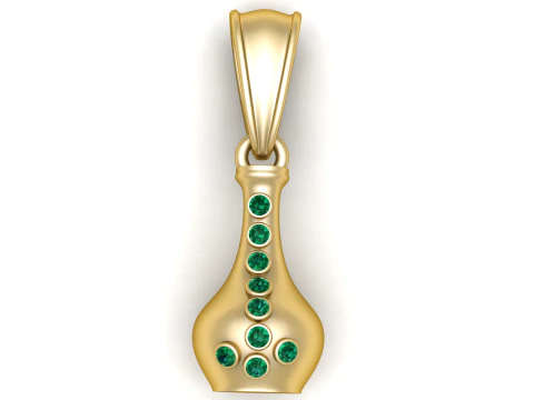 Cole&ccedil;&atilde;o de pingentes de vaso para impress&atilde;o em 3D Modelo de Impressão 3D