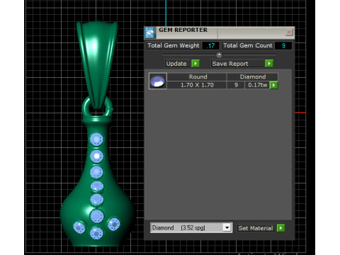 3D Printable Vase Pendant Collection 3D Print Model