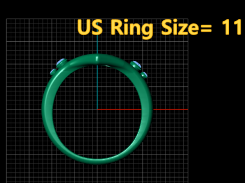 3D Printable Double Heart Ring 3D Print Model