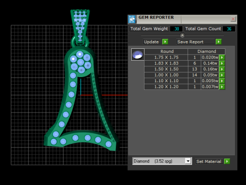 Eiffel Tower Inspired Pendant 3D प्रिंट मॉडल