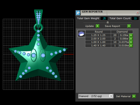 Star Character Pendant 3D Printable Model 3D Принт Модель