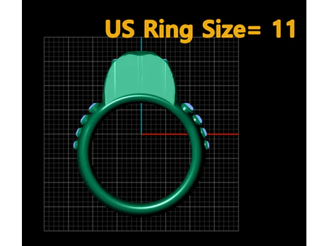 3D Printable Character Helmet Ring 3D Print Model