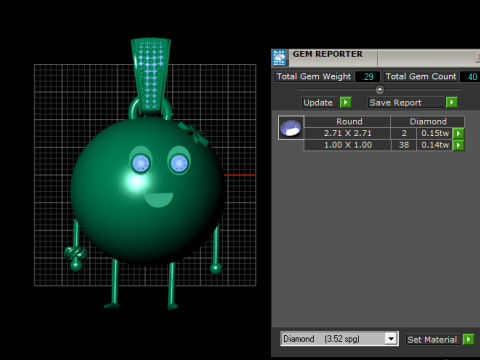 3D Printable Cartoon Character Pendant 3D Print Model