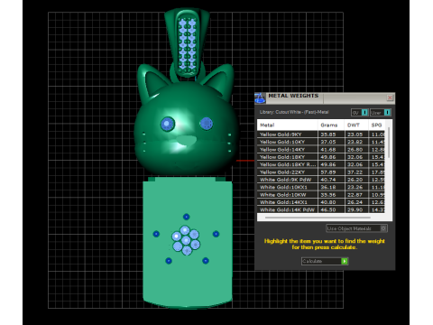 3D Printable Cat-Inspired Pendant 3D 打印模型