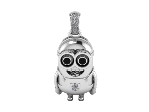 3D Printable Cartoon Character Pendant 3D 打印模型